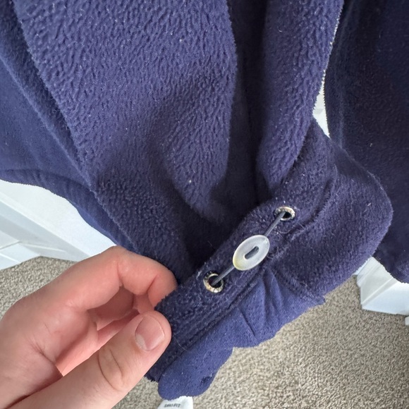 Aime Leon Dore Navy Fleece Quarter Zip - Picture 7 of 8